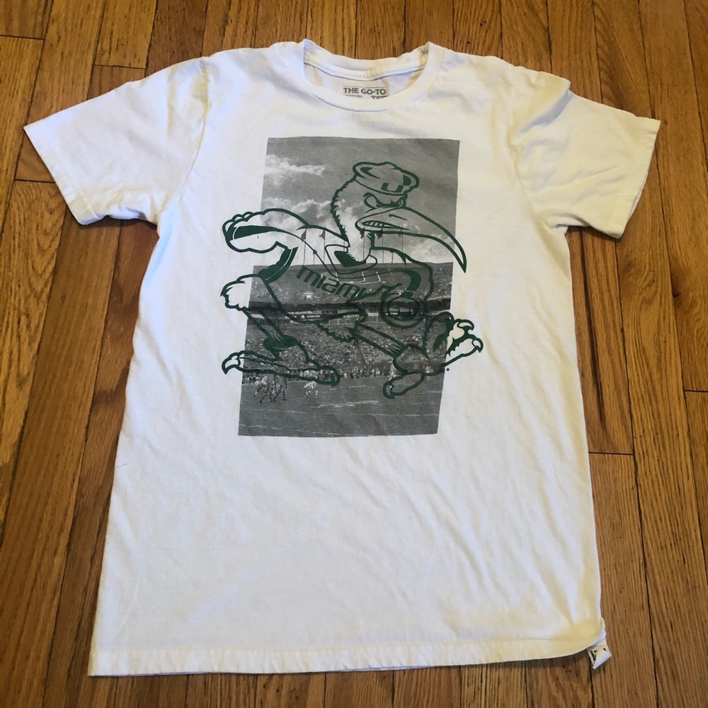 Miami Hurricanes Adidas tee